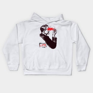 Life smoking Kids Hoodie